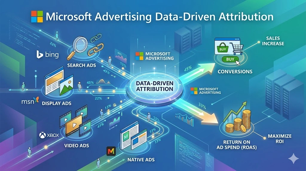Microsoft Advertising Data-Driven Attribution Guide
